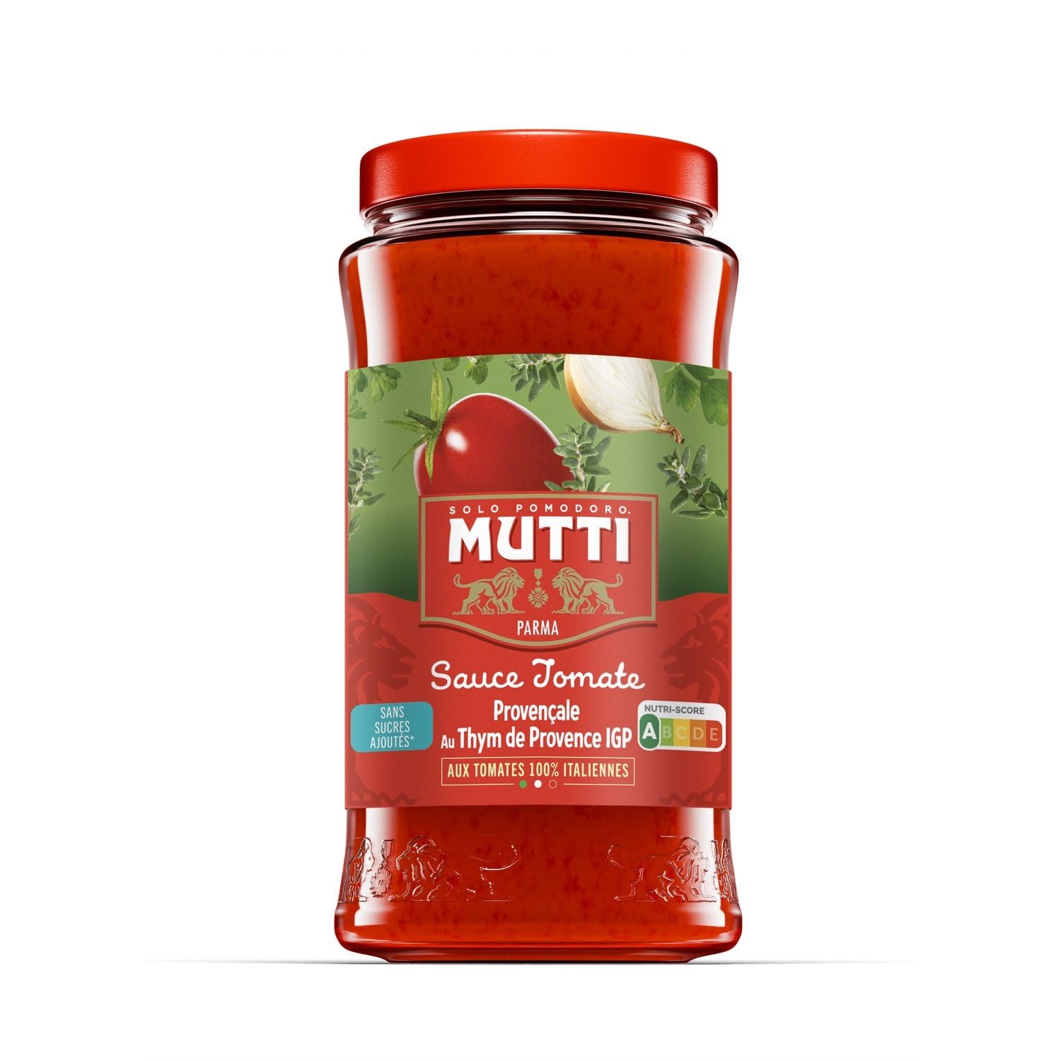 MUTTI – Sauce Tomates Provençale Authentique, Saveur Méditerranéenne et Texture Onctueuse (Pot 400g) - Le Lot De 4