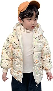 Casacos de inverno para bebês meninos e meninas com orelhas de urso fofo com capuz, forro de algodão, jaqueta pesada de inverno para meninas