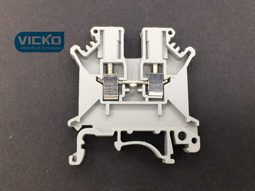 Davitu [VK] UK-3N copper UK3 square terminals UK3N 28-12AWG 800V 32A 100PCS/LOT