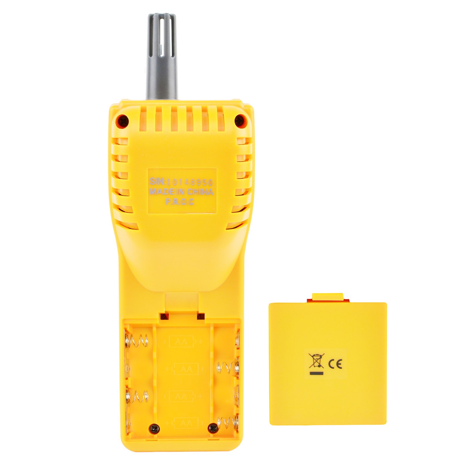 Monitor de CO2 IAQ NDIR 9999ppm Sensor de Temperatura Punto de Rocío Humedad Digital Portátil