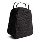 Vera Bradley Women's Premium Cotton Lunch Bag, Moonless Night, One Size
