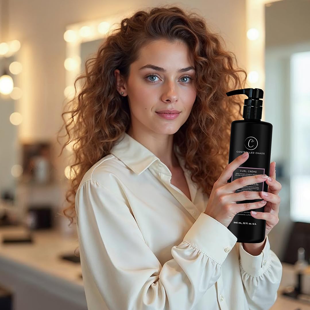 Controlled Chaos Curl Cream for Defined, Frizz-Free Curls