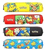 Pikachu (1 Count) Small Size Pen and Pencil Pouch Multi Purpose Pouch Pen Case 1 Count Random Color will be sent.