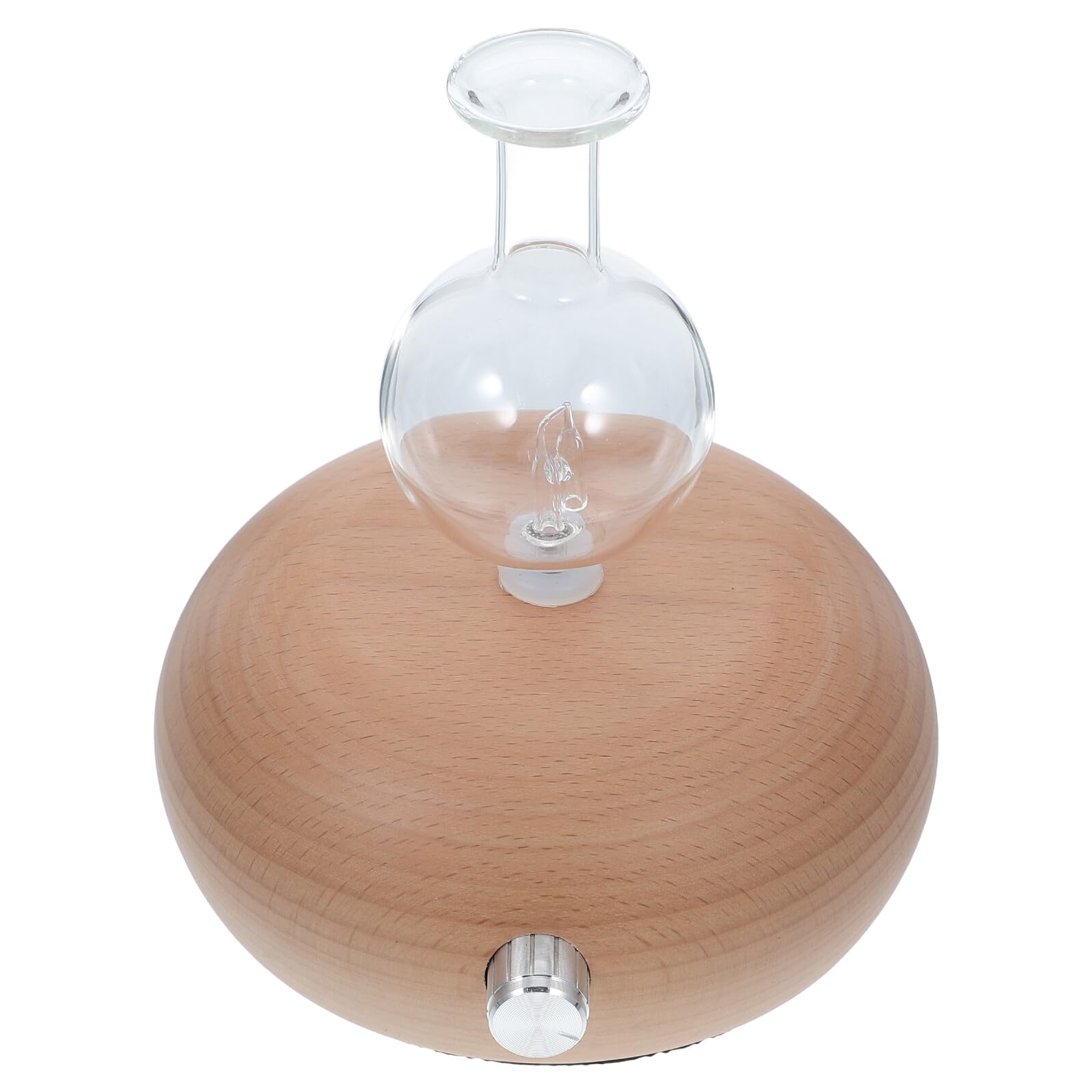 VALICLUD Difusor de Aceites Esenciales de Madera sin Agua con Atomizador Ajustable, Luz LED 7 Colores, para Aromaterapia en Dormitorio, Sala de Estar y Oficina, Voltaje Varios Estilos
