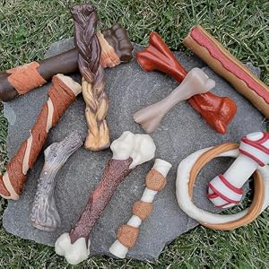 Nylabone 2 Pack of Power Chew Extreme Chewing Braided Bully Stick Alternative Dog Toys, Giant, Made in The USA2 Nylabone 2 Pack of Power Chew Extreme Chewing Braided Bully Stick Alternative Dog Toys, Giant, Made in The USA2