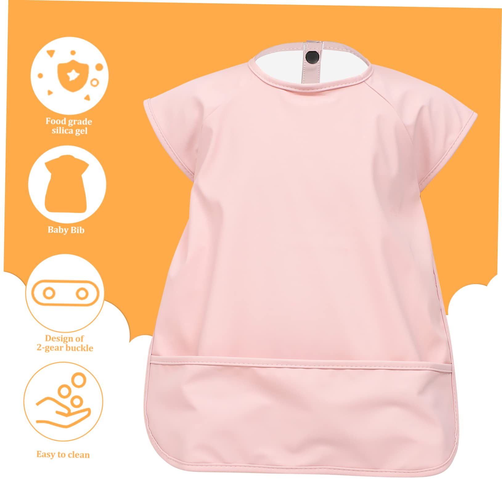 Abaodam isst Lätzchen bibs babylätzen latzerl für Babylätzchen zum Essen zum Füttern von Kleinkindern Speichel Babyschürze Pu