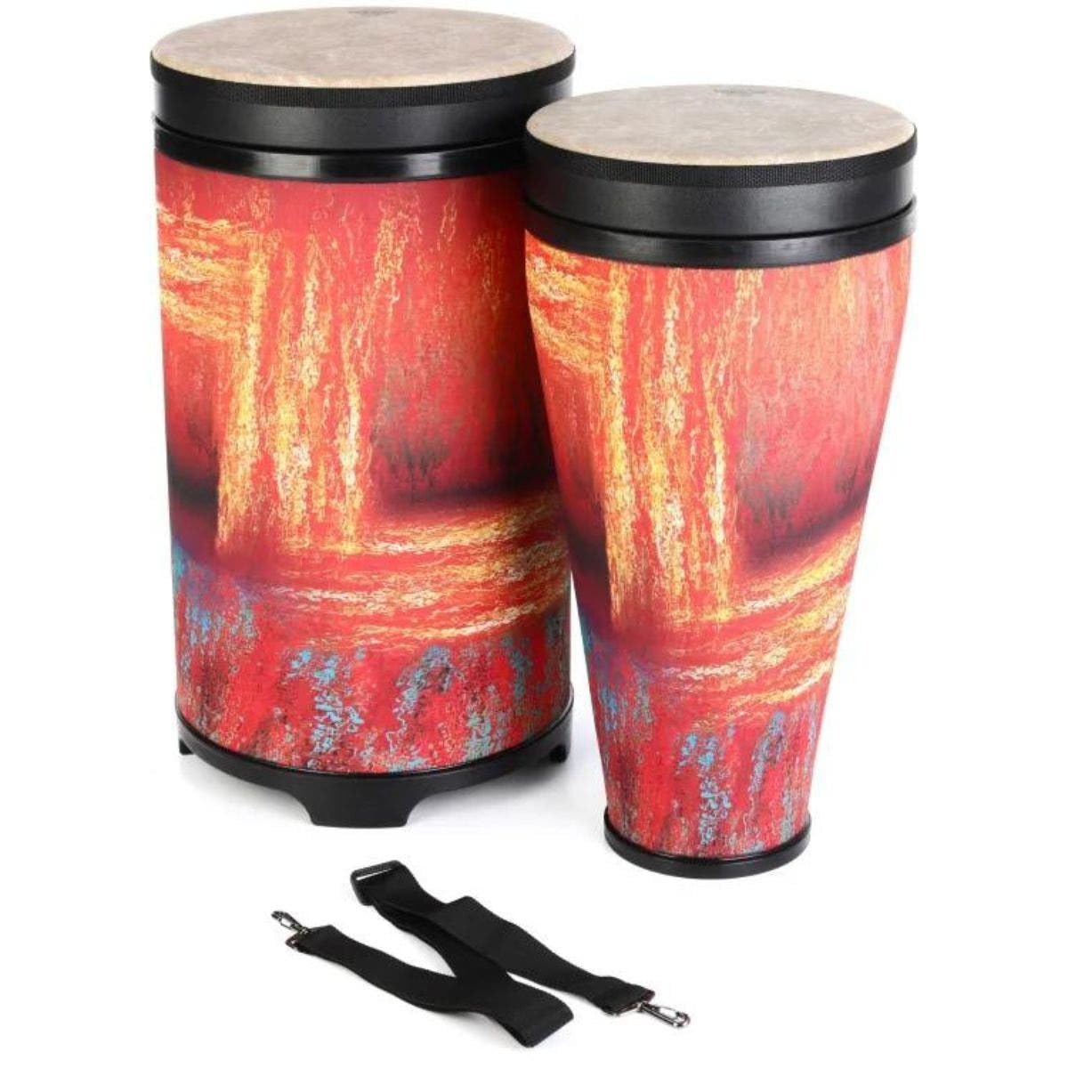 Remo Versa Timbau and Tubano Nested Pack Sedona Orange