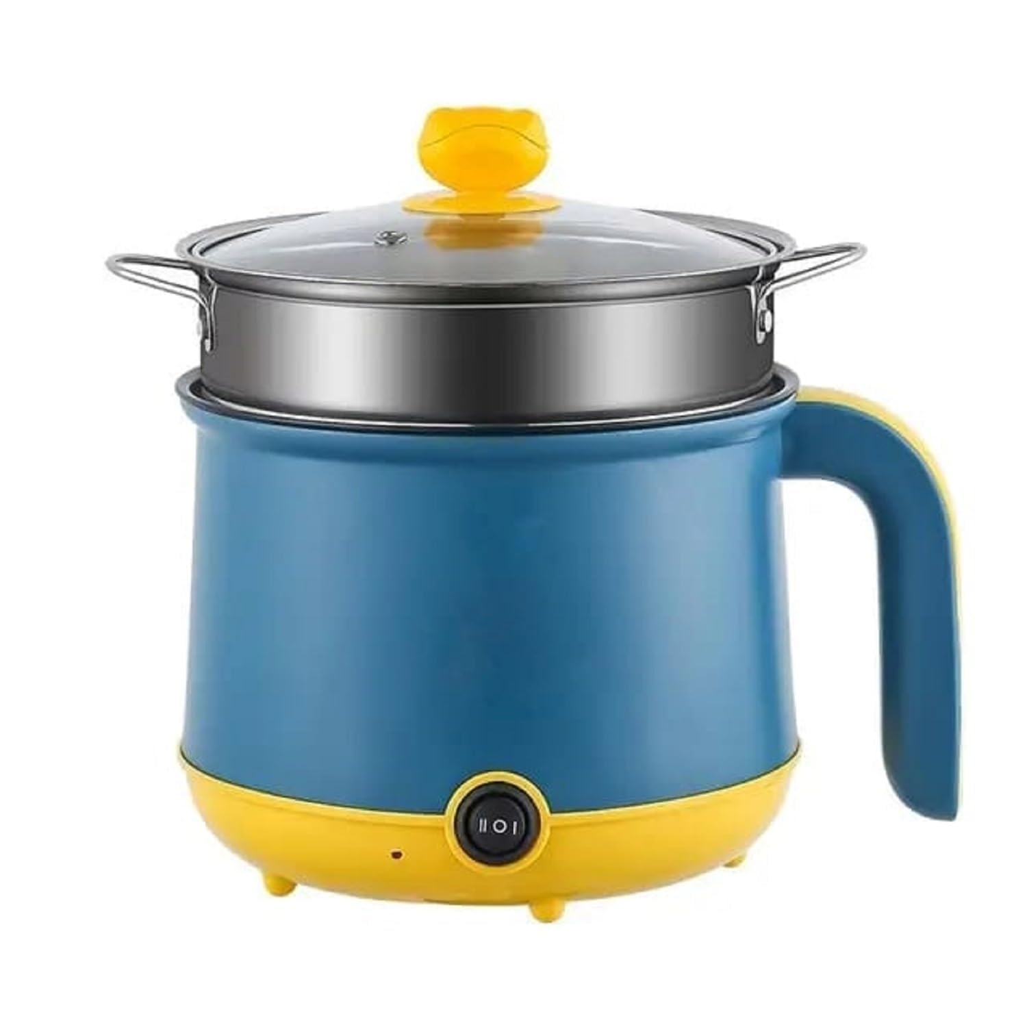 SK RAYAN Electric 1.8 Litre Multi-Purpose Cooker With Steamer & Glass Lid | Steamed Eggs, Dumpling & Cooking Rice, Porridge, Noodles, Hot Pot etc.. - Blue Color (Electric Cooker (model:-2023)) (B0CQ8HX6KS) Amazon Price History, Amazon Price Tracker