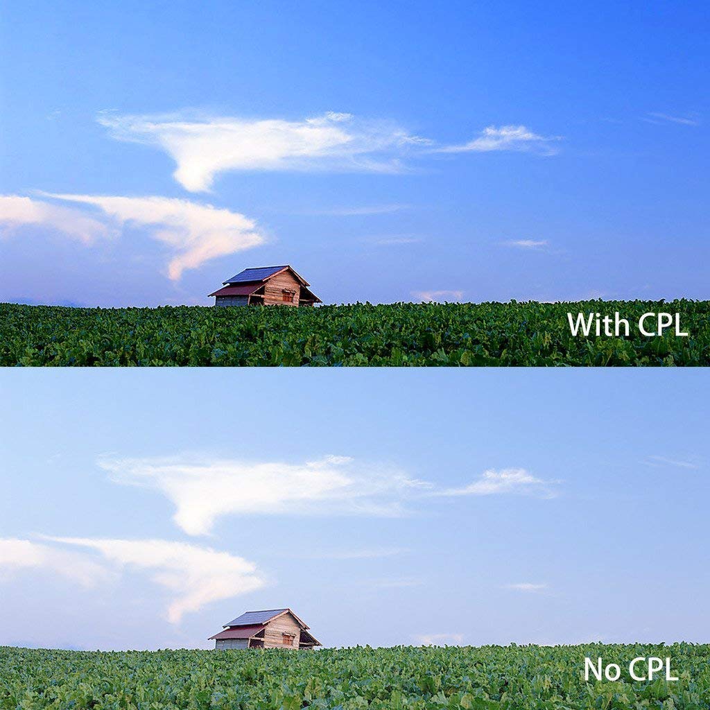 Walimex pro filtro polarizzatore circolare slim 58mm
