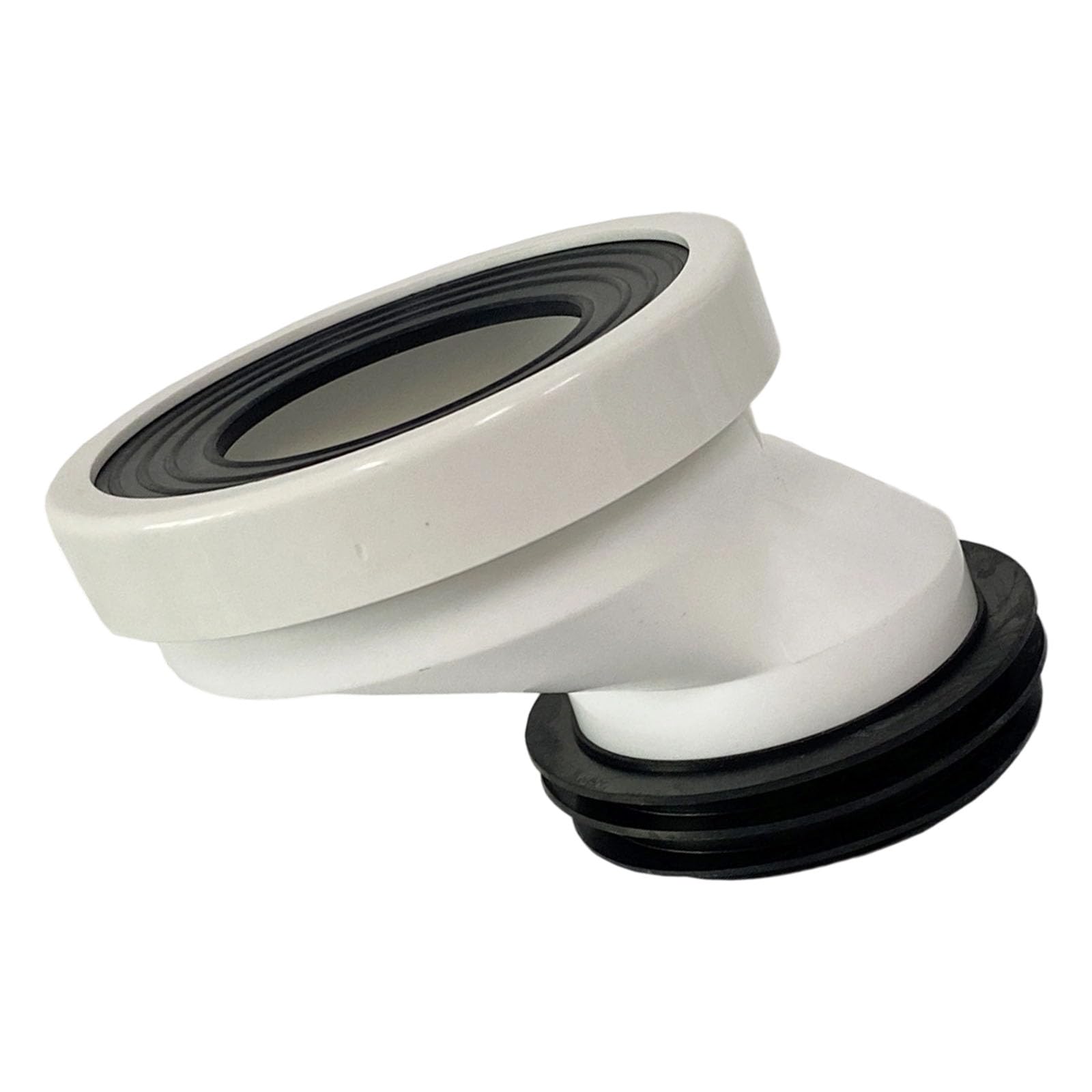 Offset Toilet Connection Pipe Flange Shifter Replacement Location Connector Flush Offset Fitting Closet Drain Urinal Repair Durable Shifter