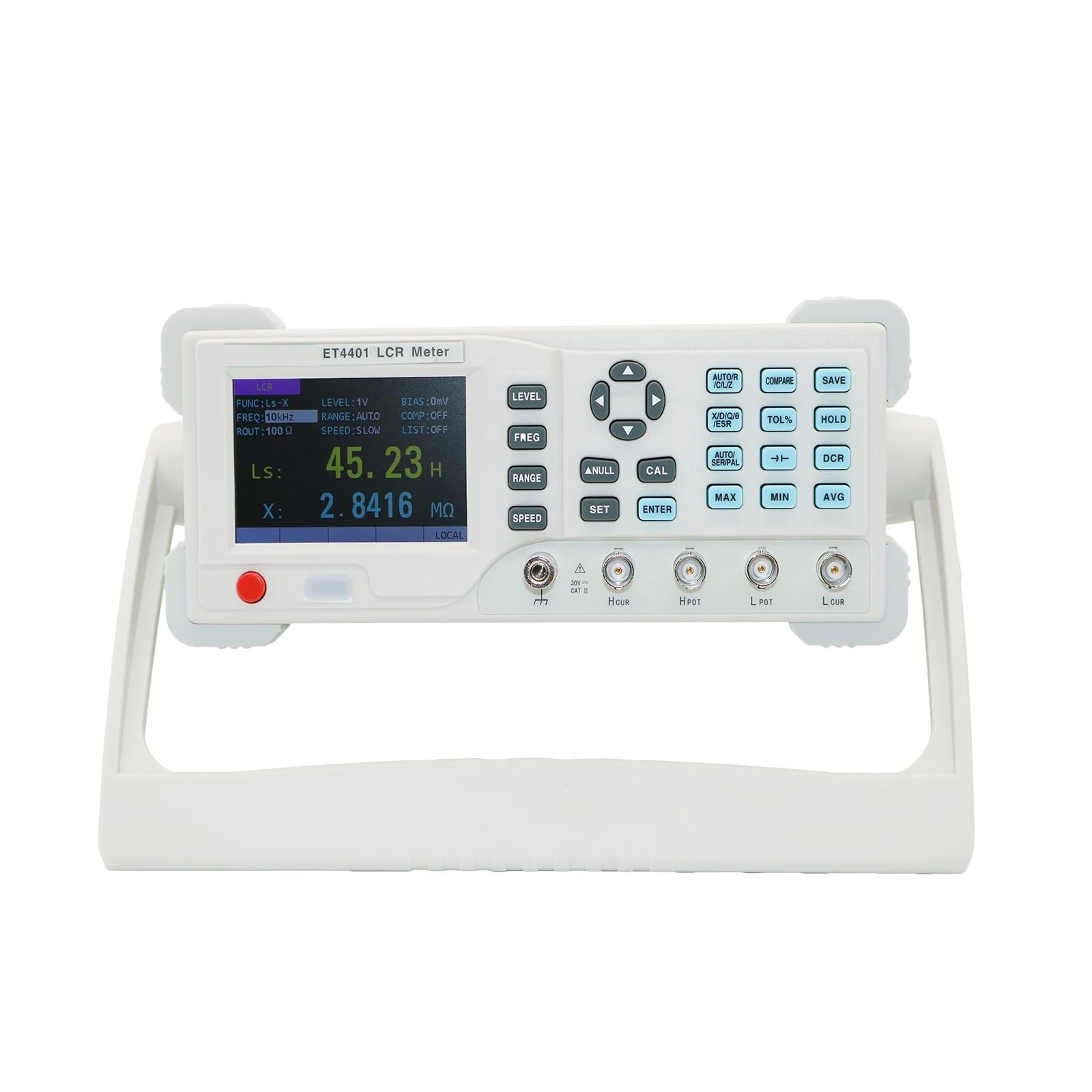 JVDDI 10Hz-100KHz Desktop Digital LCR Meter Capacitance Resistance Impedance Capacitance Inductance Measure Instrument
