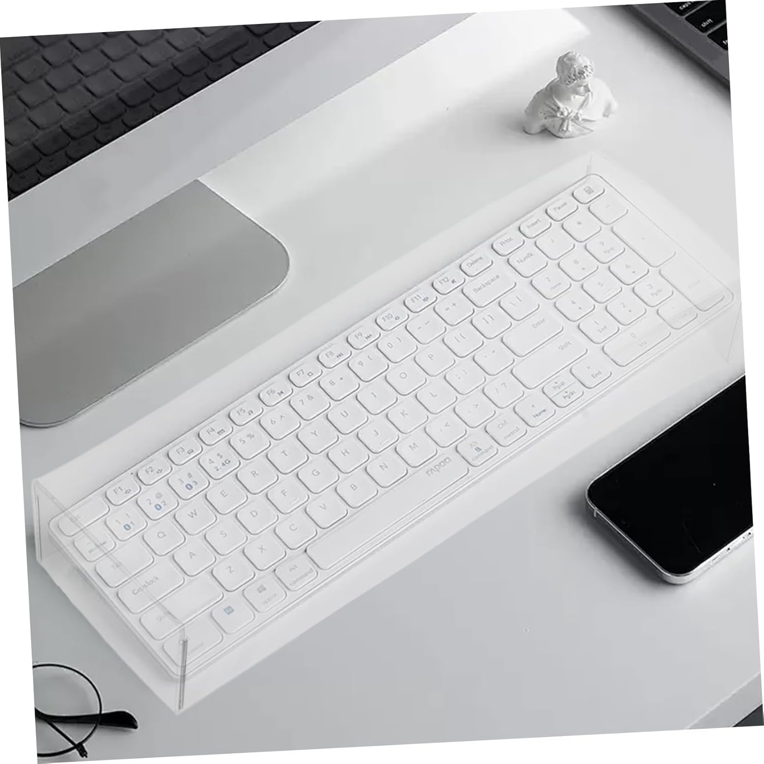 Keyboard Protector Dust Cover Acrylic Keyboard Protective Cover for Gaming