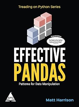 Effective Pandas: Patterns for Data Manipulation Why it’s great: Practical and fun. You’ll learn Python by automating everyday tasks.What you’ll learn:1. Automating Excel, PDFs, and CSV tasks
2. Web scraping for data collection
3. Working with files and APIsPerfect for: Beginners who want immediate, hands‑on results before moving into data analysis.