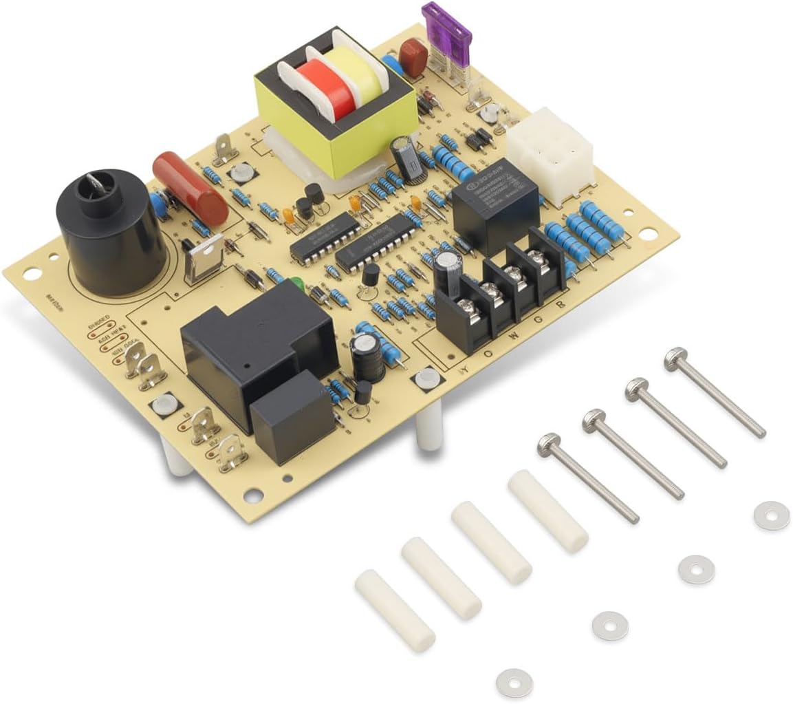 60105 Ignition Control Board PCB, 6-Pin Furnace Control Board Fit for Mr. Heater HeatStar Enerco MHU & HSU Series, Natural Gas & Propane Unit Heaters