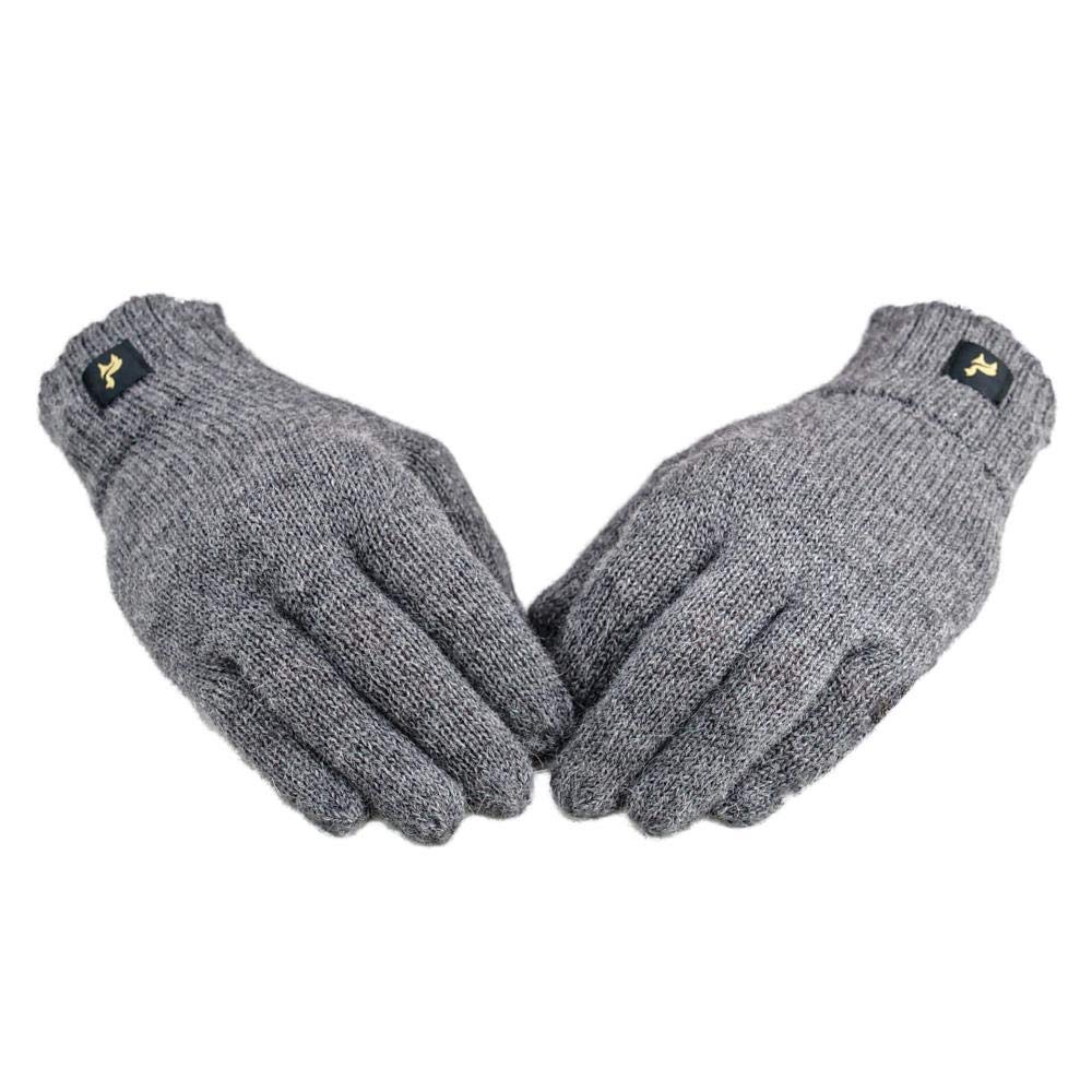 100% Alpaka Wolle Strickhandschuhe für Herren und Damen – Warme, Weiche & Atmungsaktive Zopfmuster Handschuhe, Nachhaltig für Kalte Tage