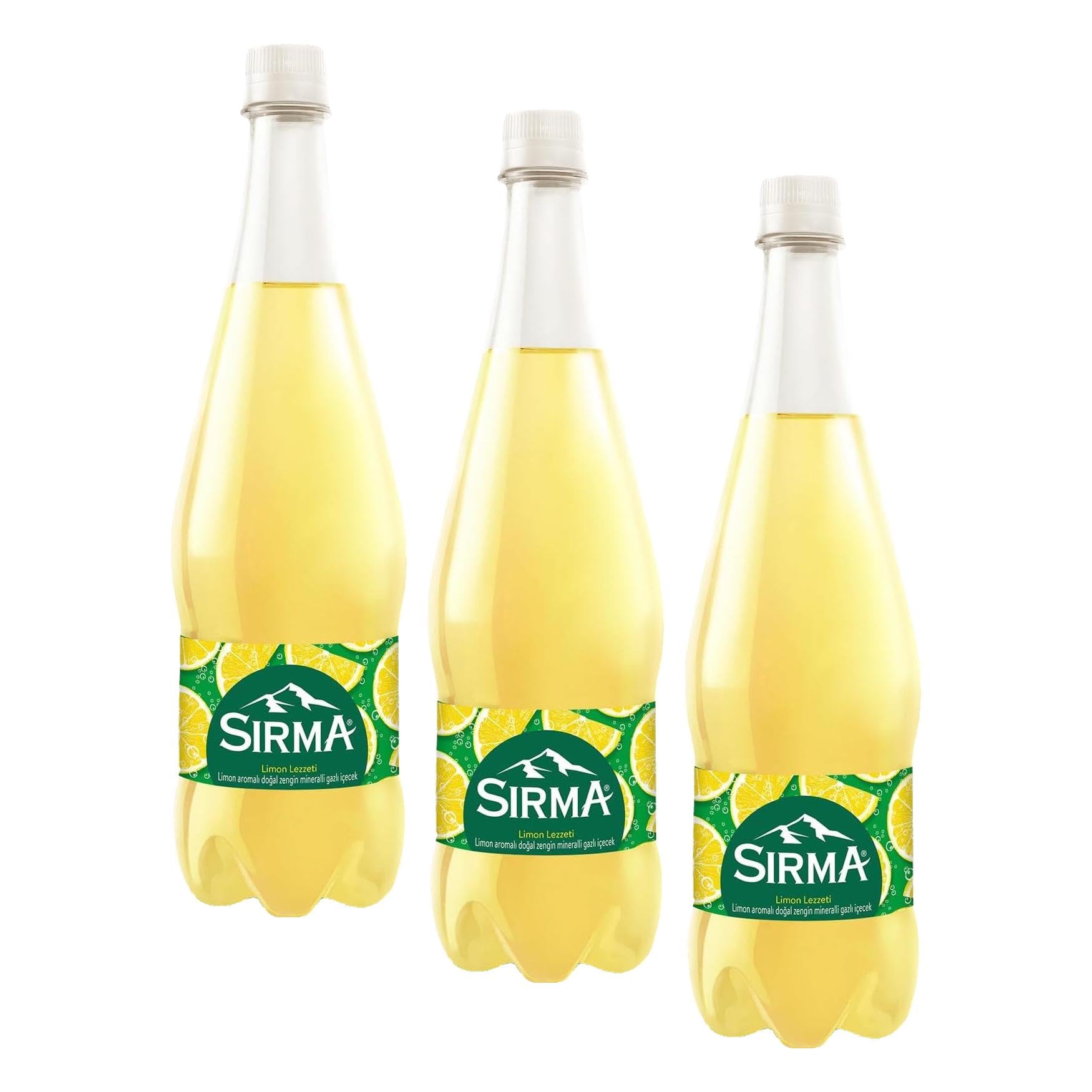 Sırma C Vitaminli Limon Aromalı Doğal Maden Suyu 6x1 L (3 paketi)