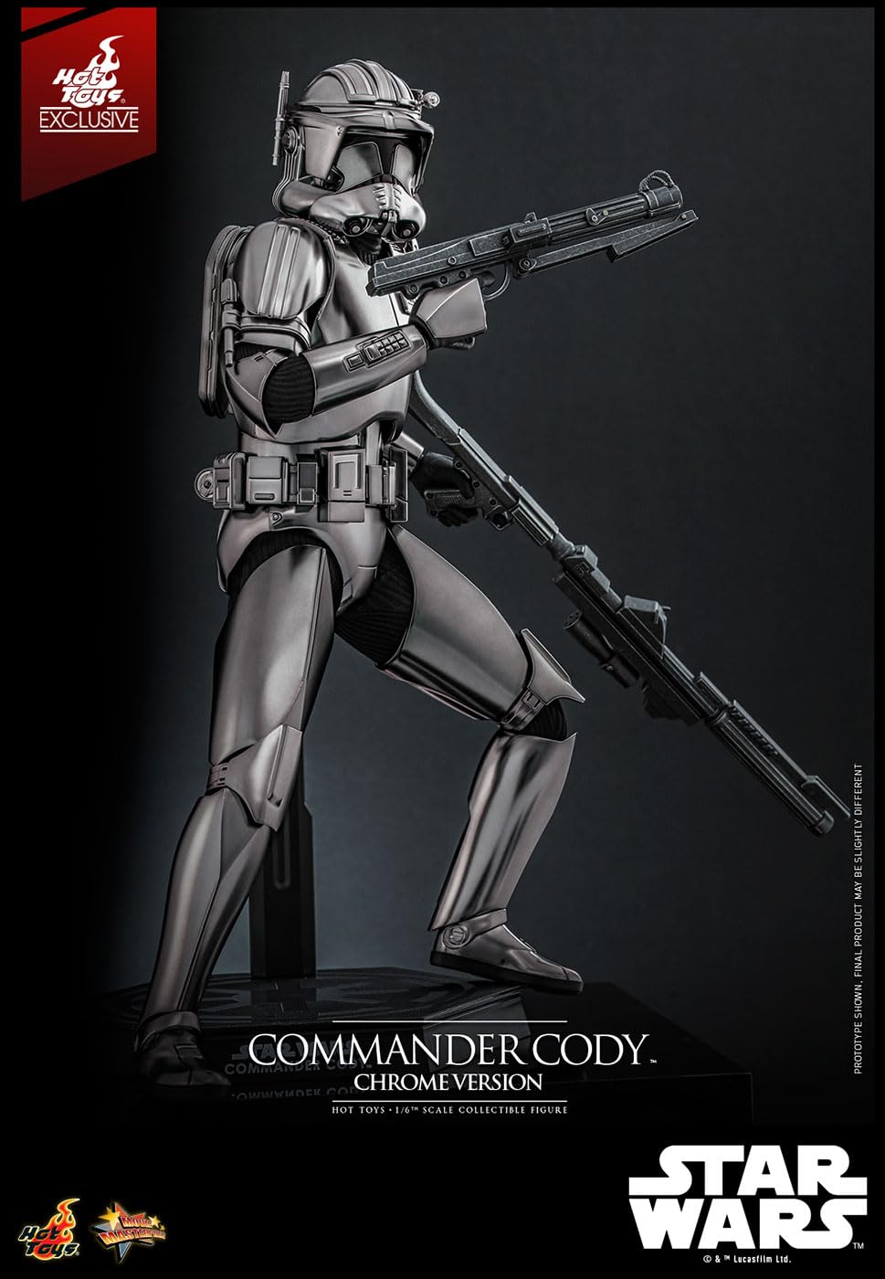 Amazon.co.jp: Hot Toys コマンダーコーディ(クロム) スターウォーズ