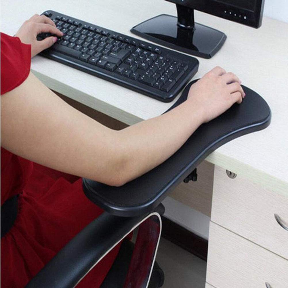 Reposabrazos ergonómico Ajustable para reposabrazos, reposabrazos para computadora para Escritorio o Extensor de Silla para el hogar y la Oficina