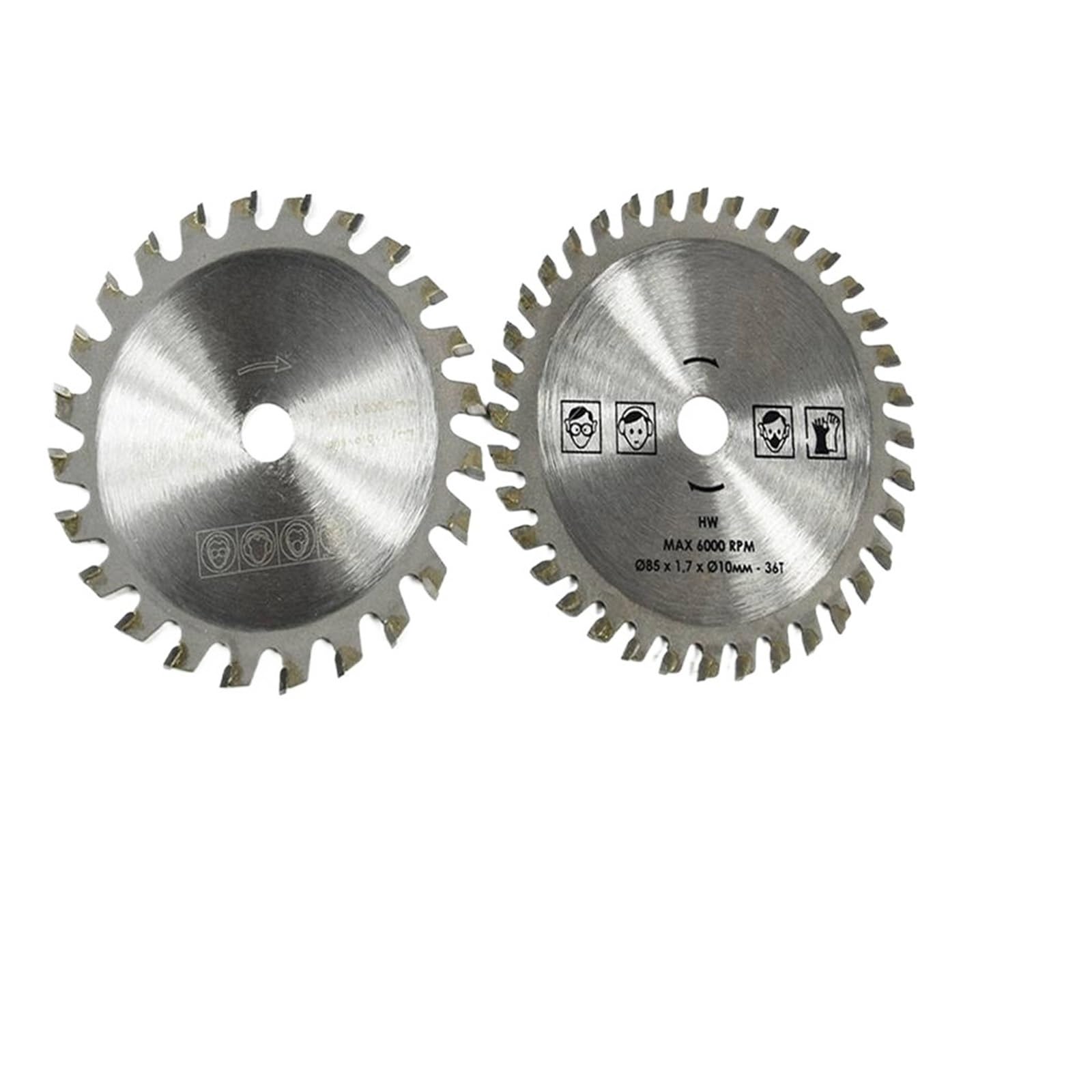 Hoja de sierra circular pequeña de 85 mm y eje de 10 mm para herramientas de corte 3