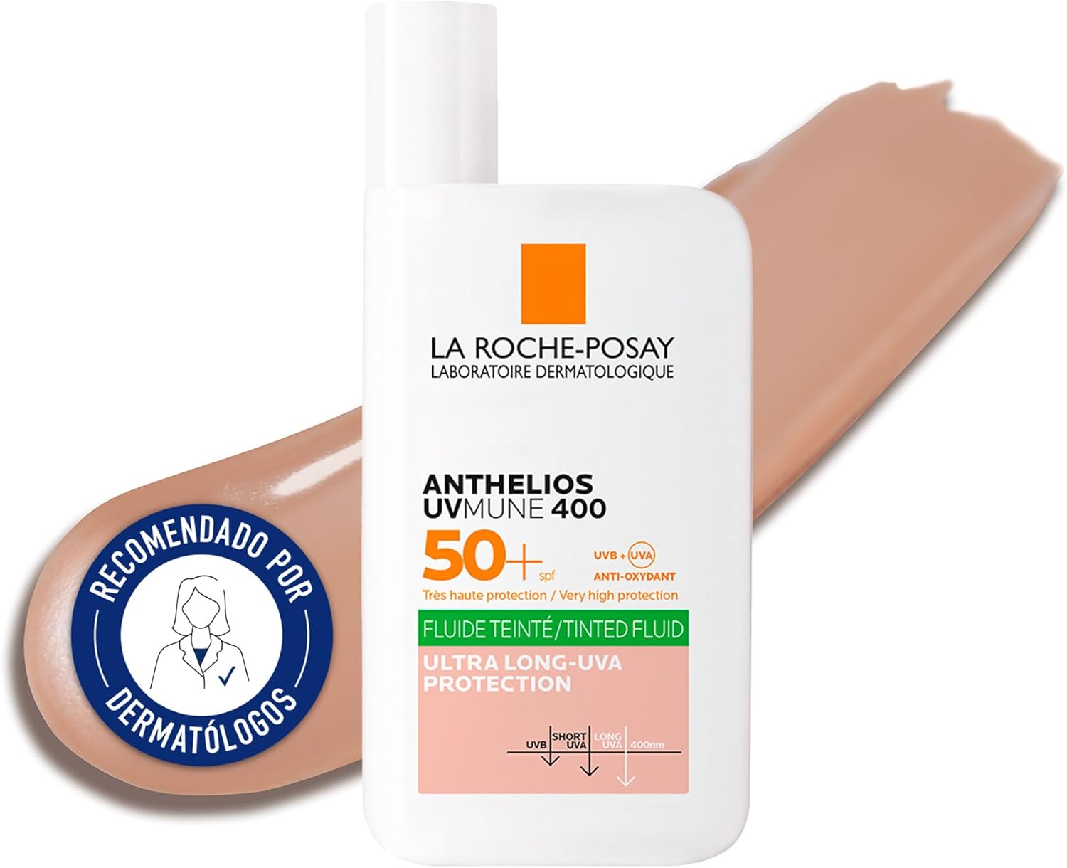 La Roche-Posay Anthelios UVmune 400 Getinte vloeistof SPF50+ 50ml