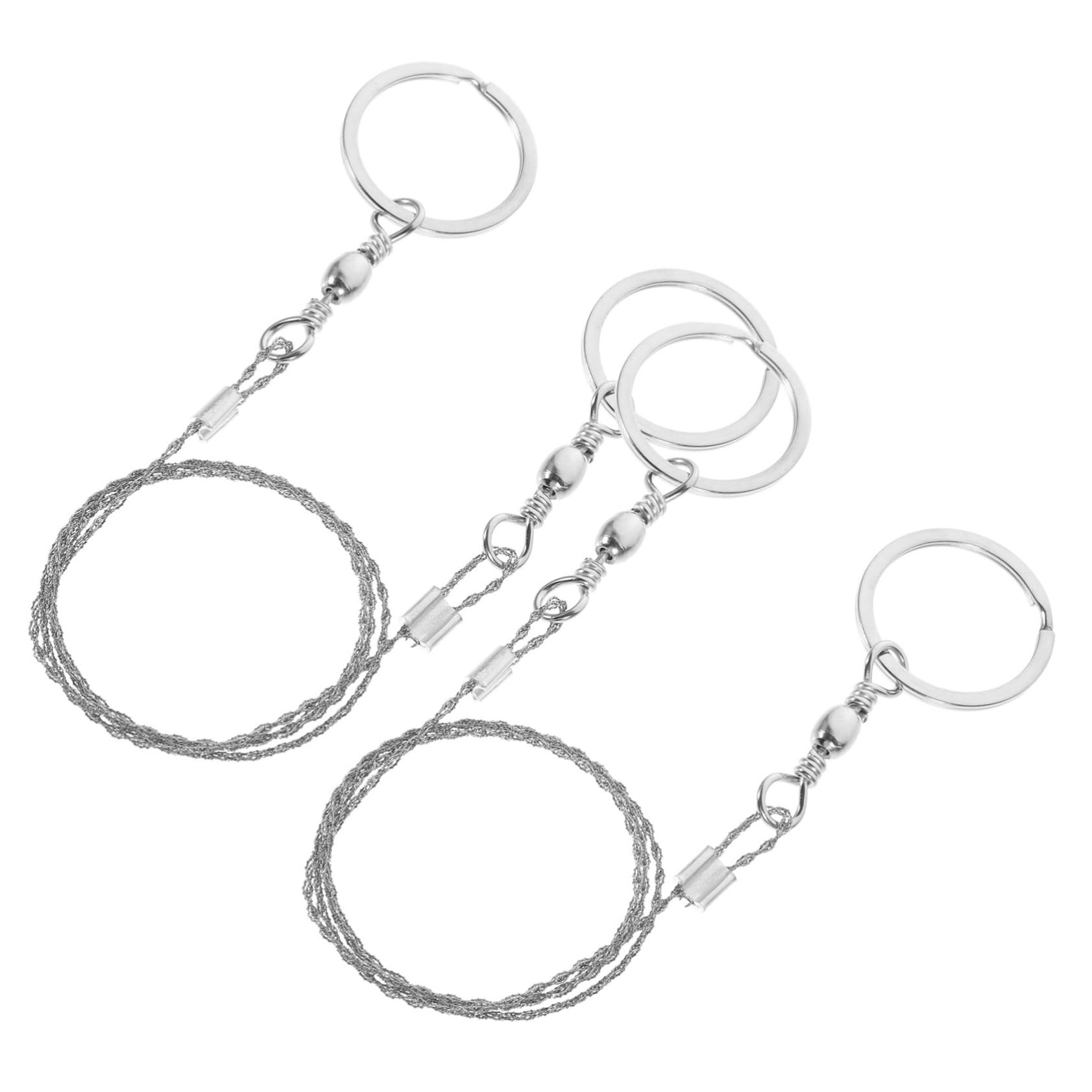 NAMOARLY Lightweight Survival Wire Saws Outdoor Survival Rope Saw Pocket Chainsaw Emergency Survival Chainsaw Wire Chainsaw for Hunting Camping