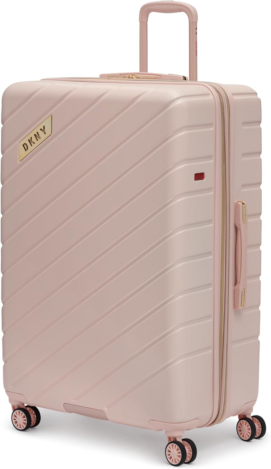 DKNY Spinner Hardside Check in Luggage, Rosewater CarryOns