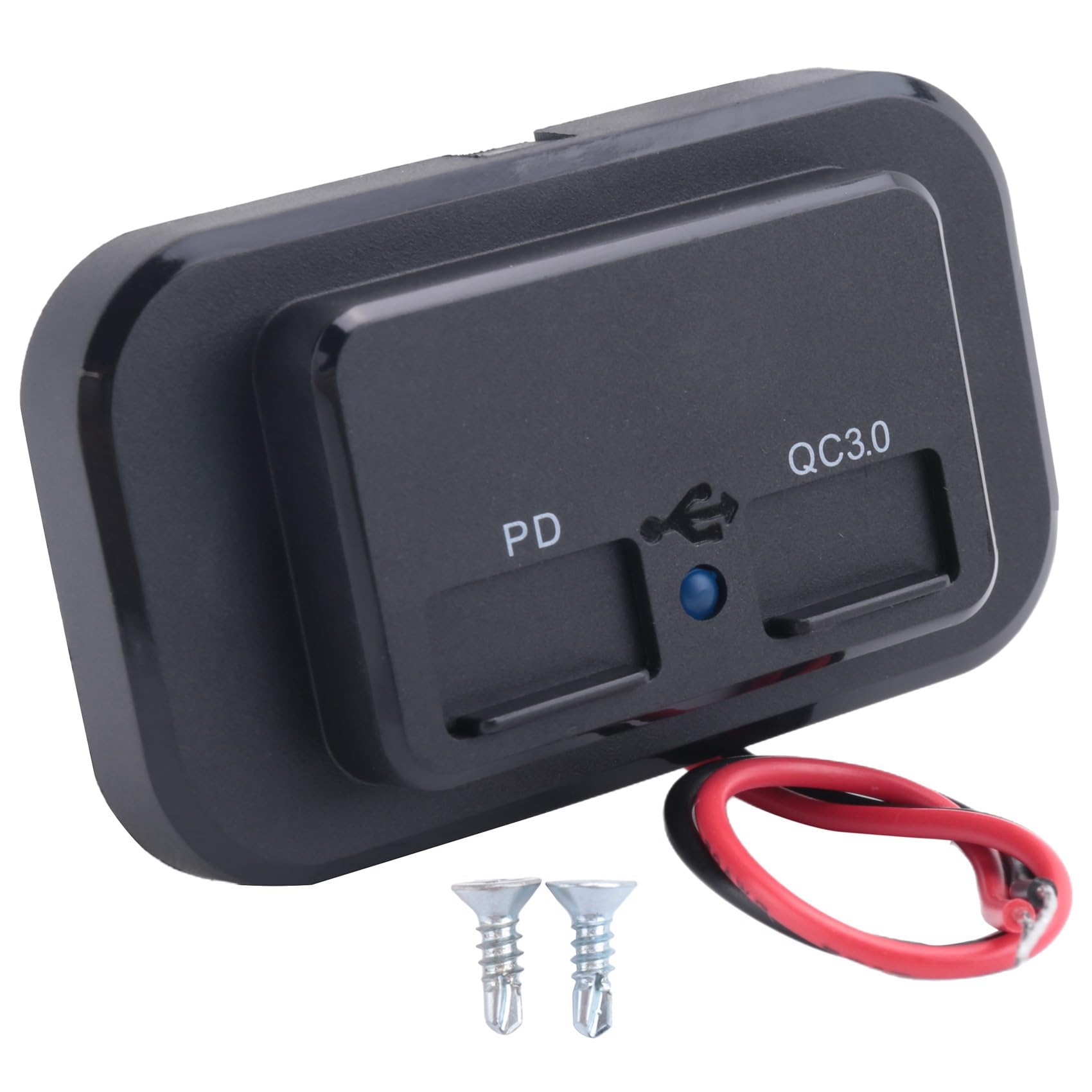 10X USB + PD de Cargador de Coche 12V/24V Salida de Divisor de Carga USB Adaptador de Corriente para Motocicleta -Truck ATV Boat Car RV