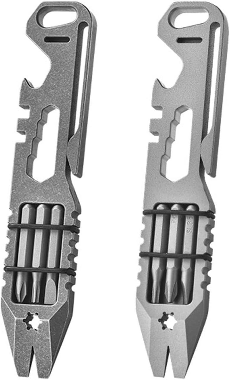 Multi-Function Metal Tool, 10.7cm Compact Design With Bottle Opener & Screwdriver For Outdoor & Daily Use