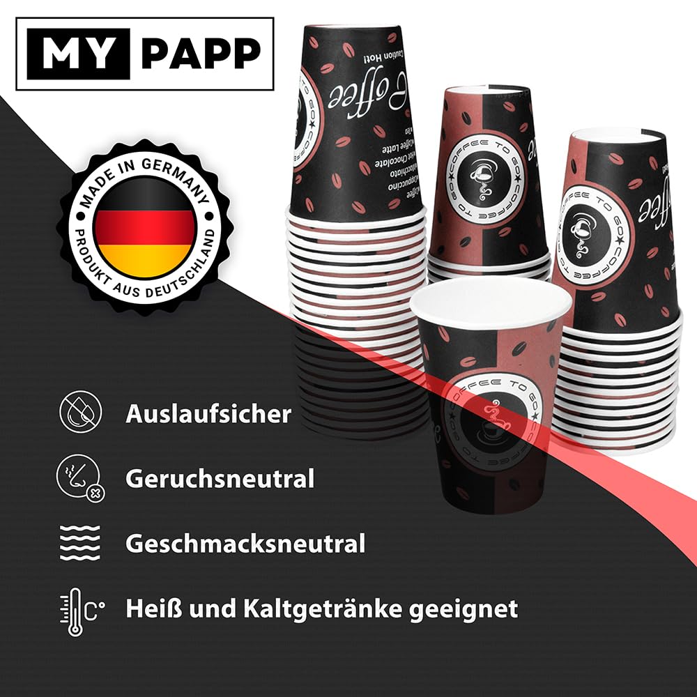 3000 Pappbecher Coffee To Go – 180 Ml (7,5 Oz) ? Produktbild-Vorschau 5