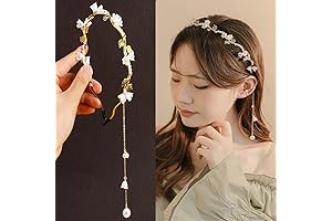 AHONEY Hair Crown: Gilded Grace for Enchanting Tresses