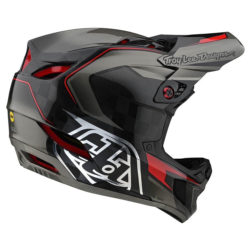 Amazon.com: Troy Lee Designs D4 Carbon MIPS Helmet Exile