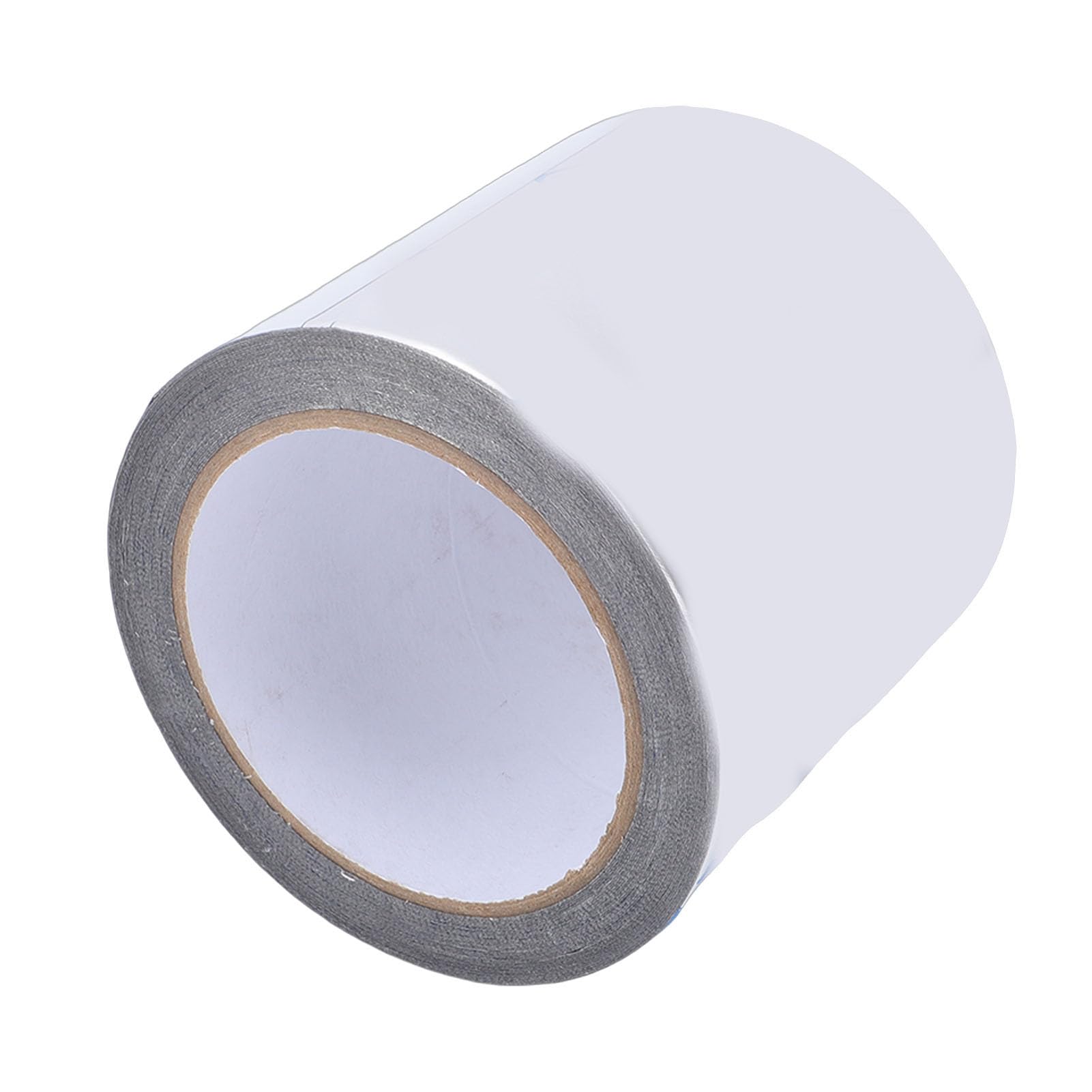 Drfeify Taśma Termoizolacyjna z Folii Aluminiowej, Klej Silikonowy Taśma Odblaskowa Chroniąca Przed Ciepłem 100 Mm X 10 M, Odporna na Zachlapania, Odporna na ścieranie Bariera Termiczna dla łodzi,
