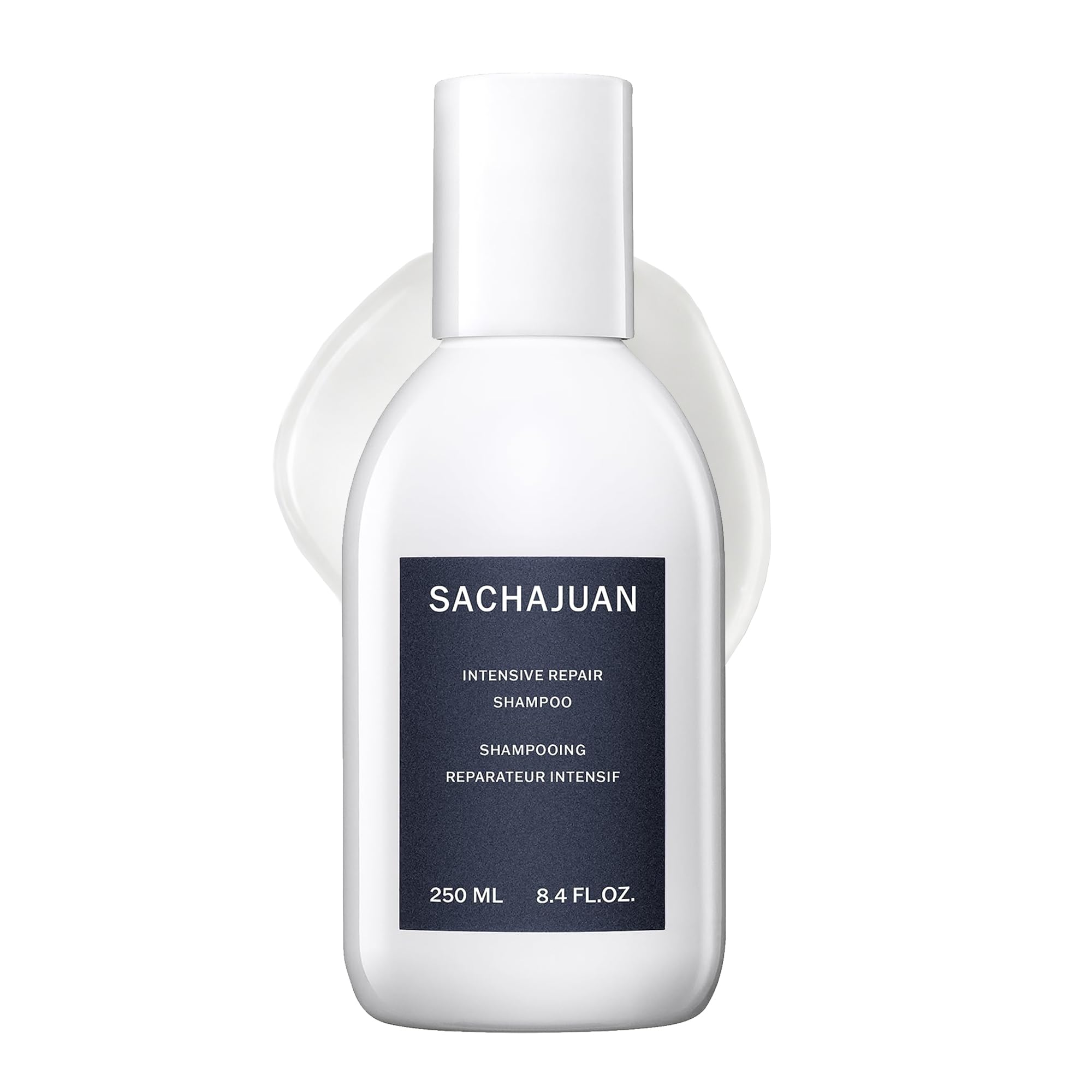 SACHAJUAN Intensive Repair Shampoo 250 ml, Treats Damaged, Dry, Porous Hair. Enriched With Ocean Silk Technology & UV Protectants For Maximum Protection and Intensive Care.