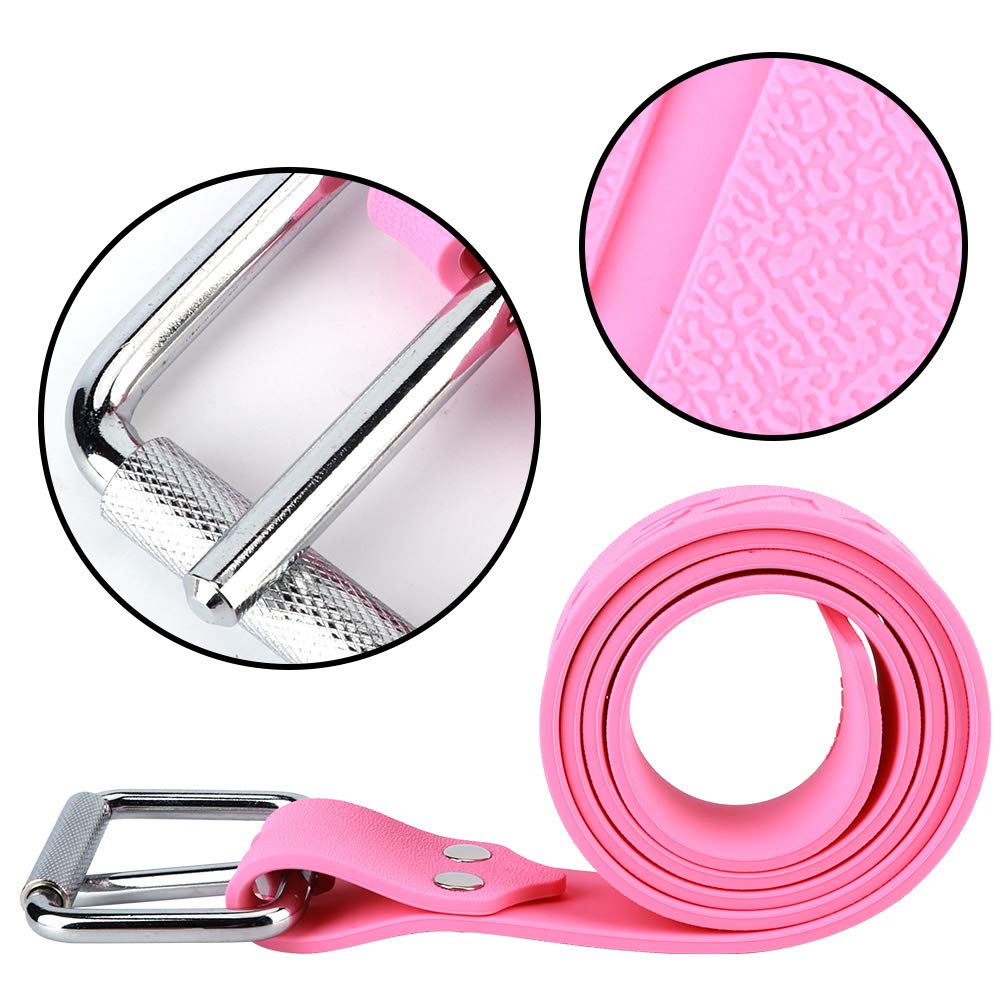 Ceinture de poids de plongée en caoutchouc durable avec boucle à dégagement rapide (ceinture de poids de plongée)