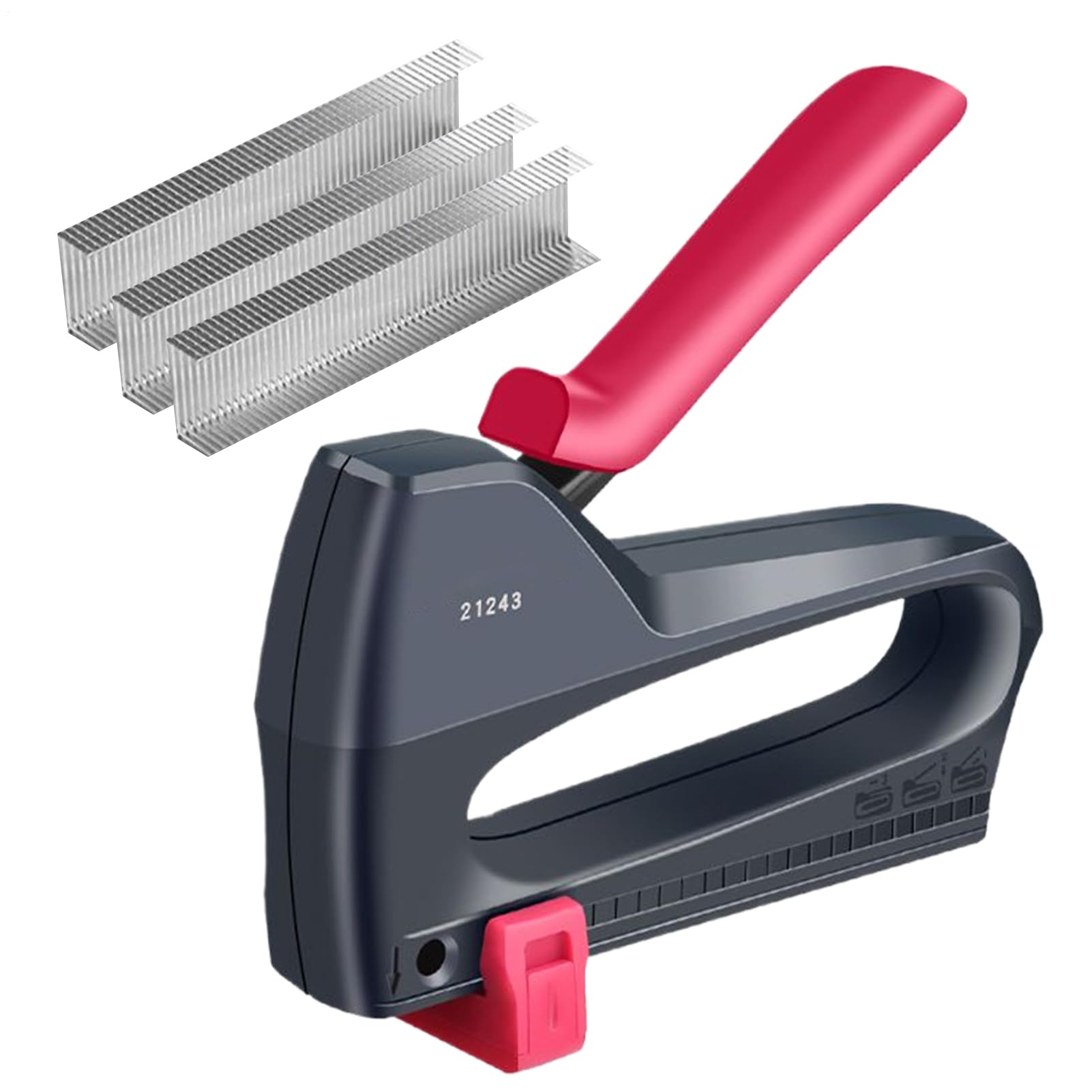 Herramienta Clavadora Manual - Herramienta Neumática De Fijación Portátil | Dispositivo de Clavos Compacto Ergonómico para Pared para Proyectos de Reparación de Muebles de Caja de