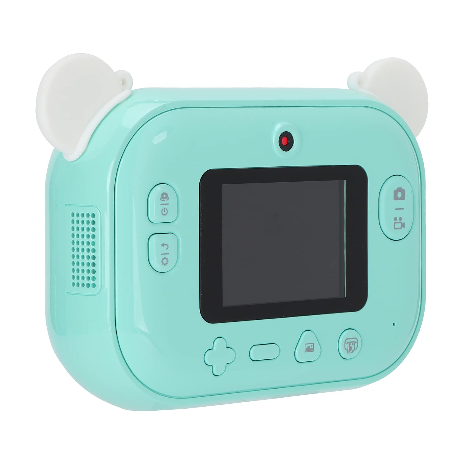 01 02 015 Digital Thermal Cameras, HD Video Recorder Toy Portable Cartoon Instant Print Camera Gift for Holiday for Travel for Birthday