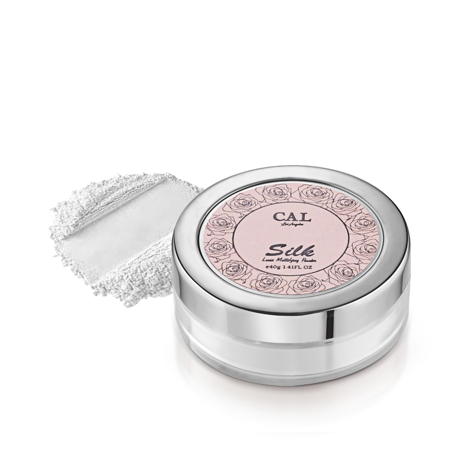 C.A.L Los Angeles Silk Loose Mattifying Powder For The High Definition Look (Vanilla)