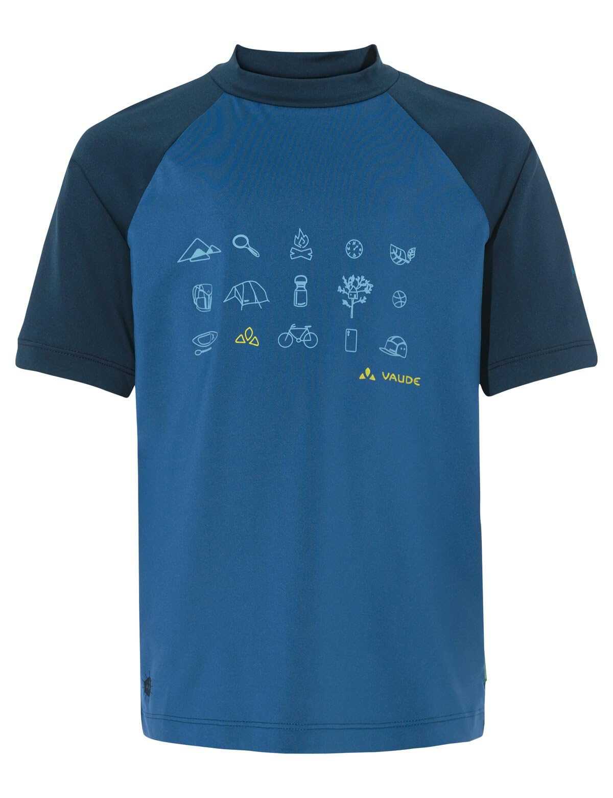 Vaude Unisex Kids Bleu Children's Jersey Solaro Iii