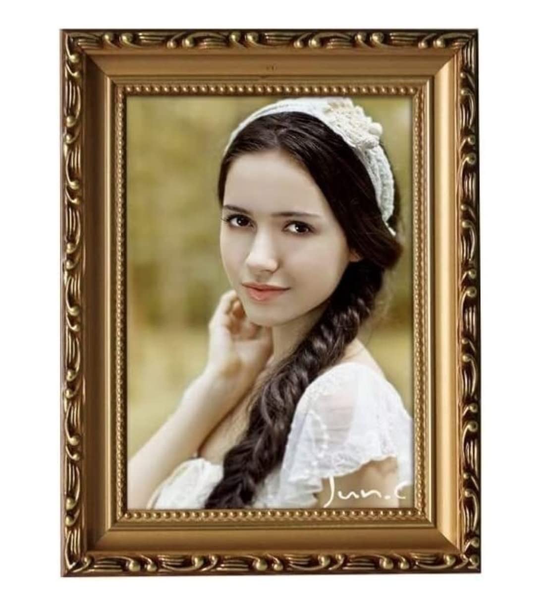 a4 frame, Photo Frame Wooden Setting Table Creative Simple Picture Home Decor(B,3x5inch)