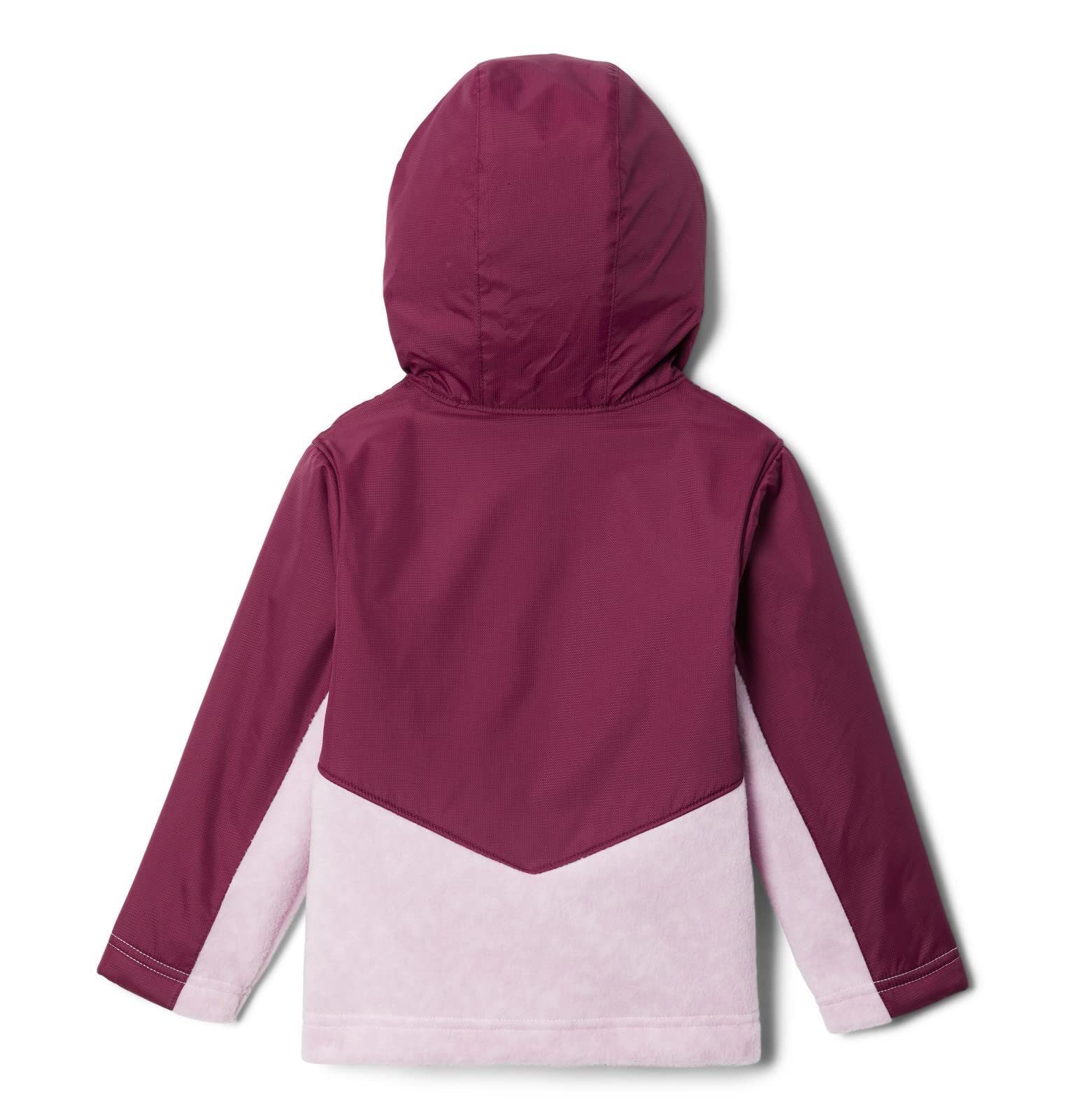 Columbia Steens Mountain Overlay - Sudadera con capucha para bebé y niña, 24 meses, Aura Terrain/Marionberry, 24 meses
