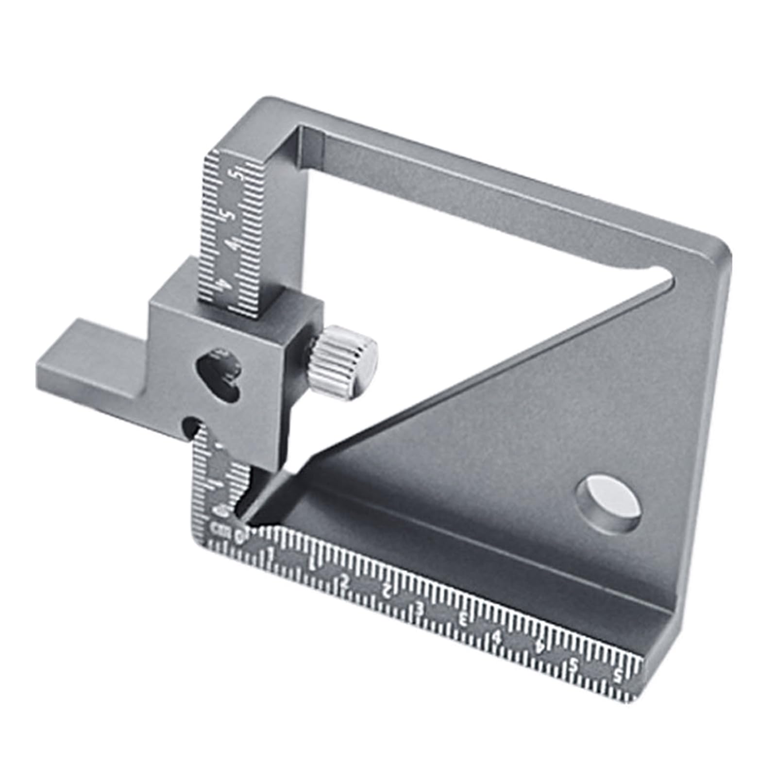 Apglsxy With Slider Accuracy Engineered Woodworking Measurement Tool With Integrated For Depth Width And Center Point Marking Woodworking Measuring Tool Height Width Diameter