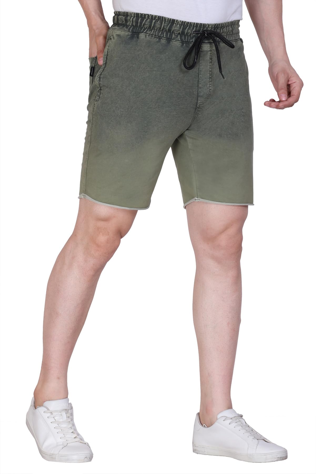Colors and Blends - Men's Cotton Shorts | Stylish Summer Bottoms | Trendy Streetwear Half Pant | Bermuda Night Pants| Holiday and Travel Lounge Shorts | Beach Vacation Shorts for Men-image-26