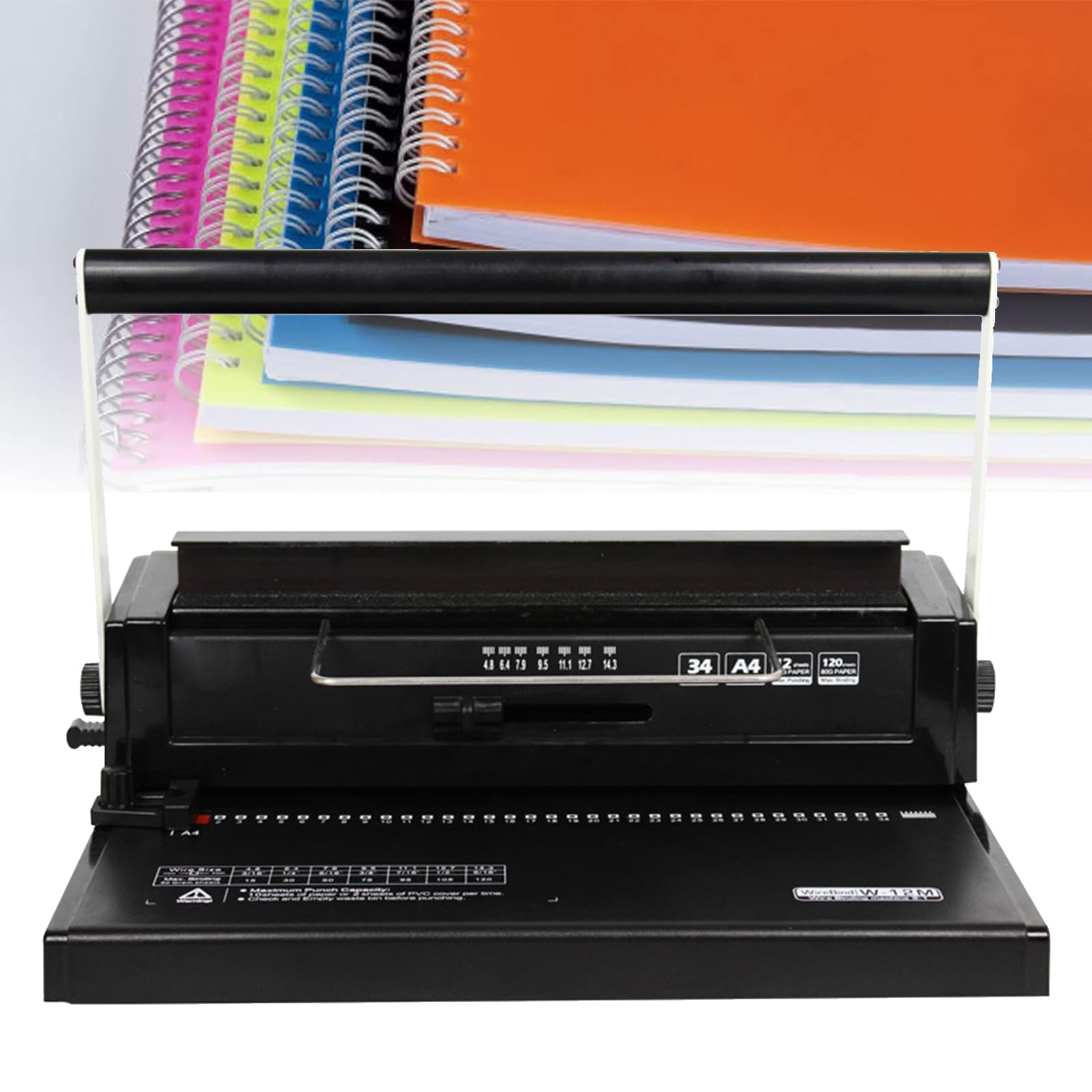 Perforatrice maximale 120 feuilles PEIXEN pour reliure A4 parfaite