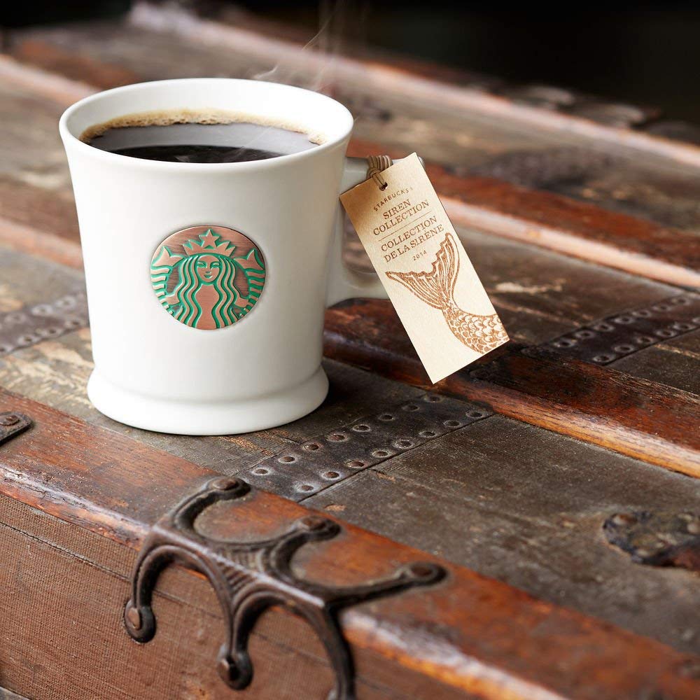 Amazon.com | Starbucks 2014 Anniversary Heritage Mug, 12 Fl Oz: Coffee Cups  & Mugs