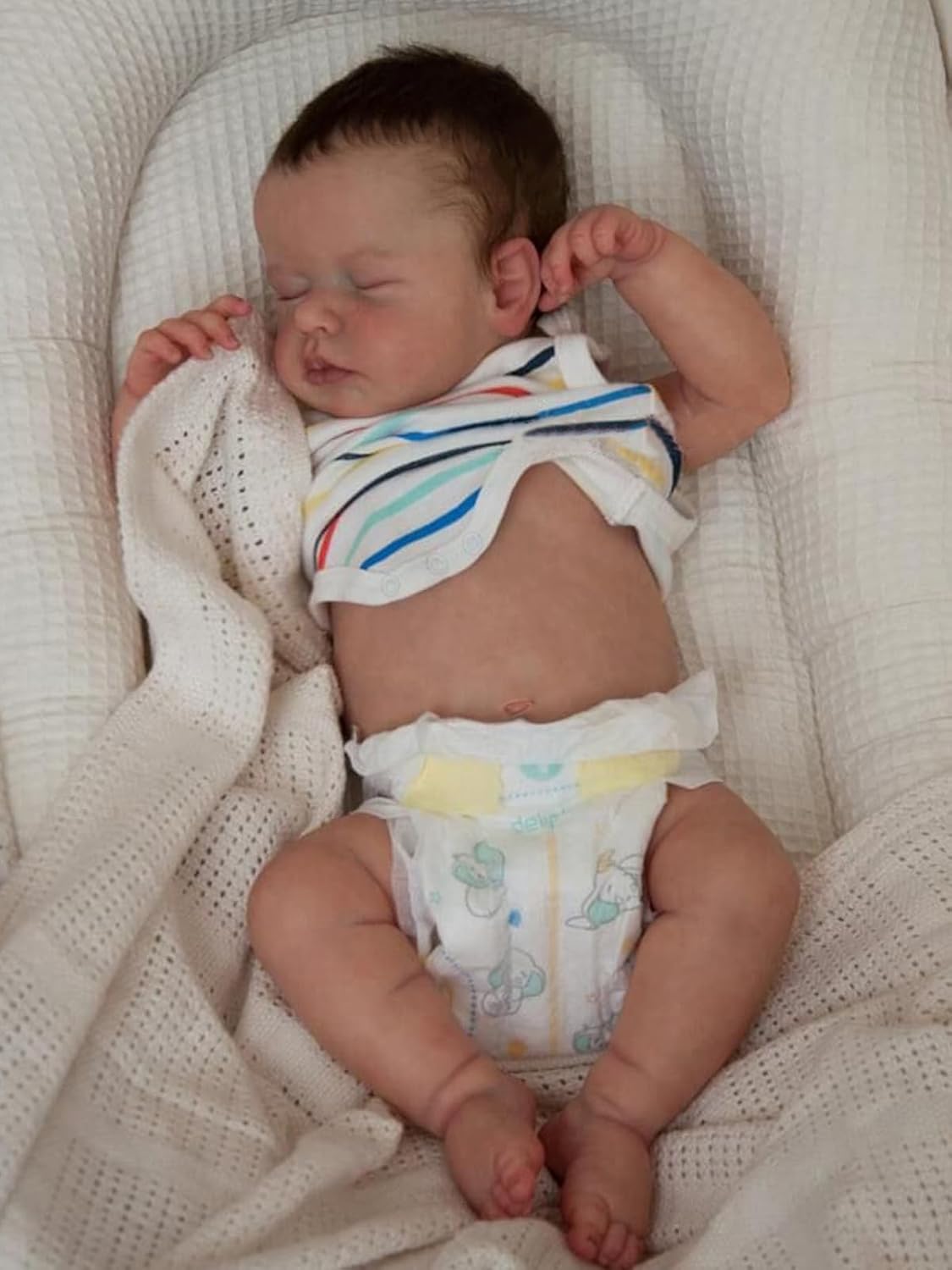 Zero Pam Reborn Babys Dolls Silicone Full Body 20 in Realistic Baby Doll Silicone Baby Doll for Girls (Modern)