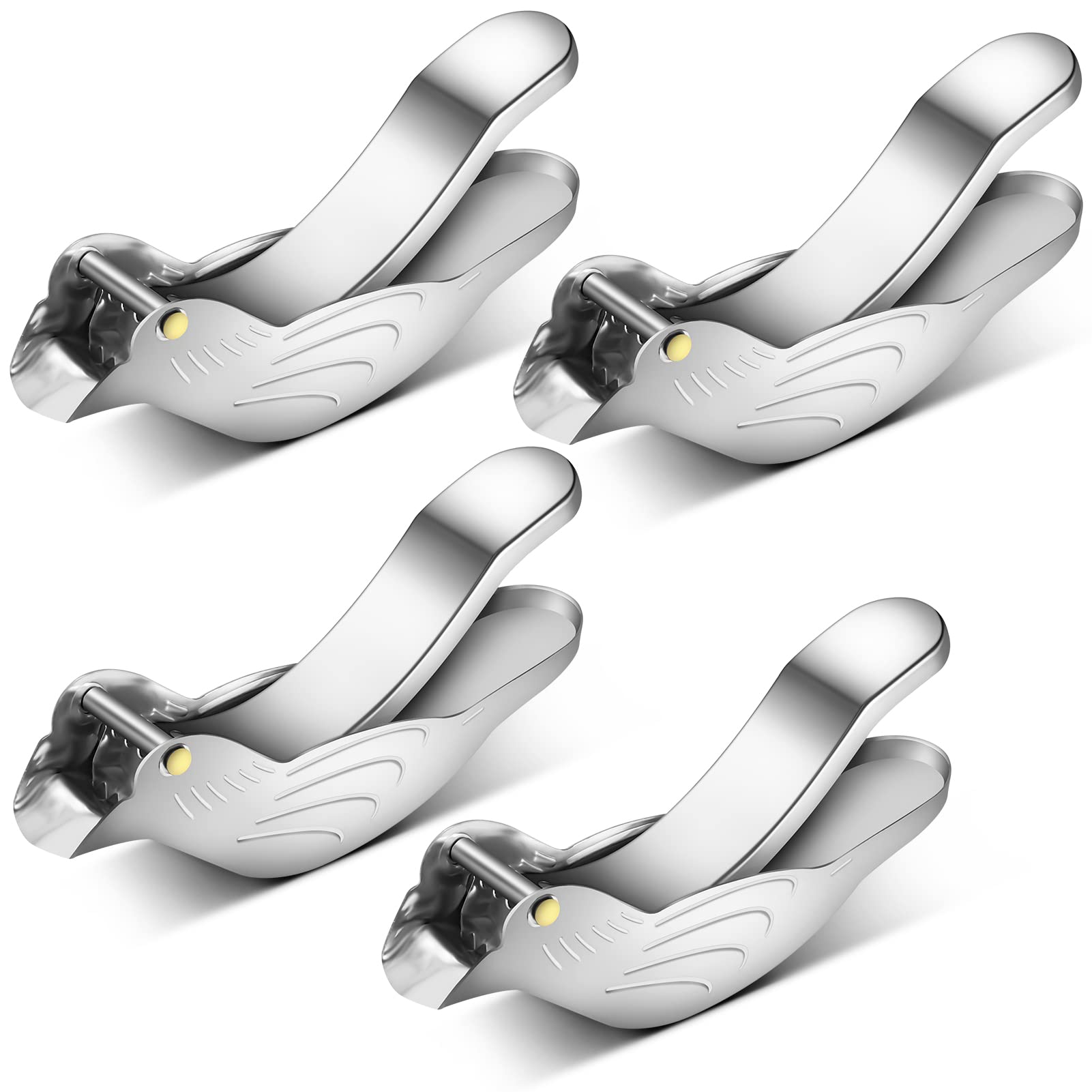 4 Pcs Bird Lemon Squeezer, Stainless Steel Lemon Squeezer Juicer, Handheld Citrus Juicer, Manual Lemon Juicer Fruit Juicer, Portable & Easy to Use, Kitchen Bar Gadget Tool