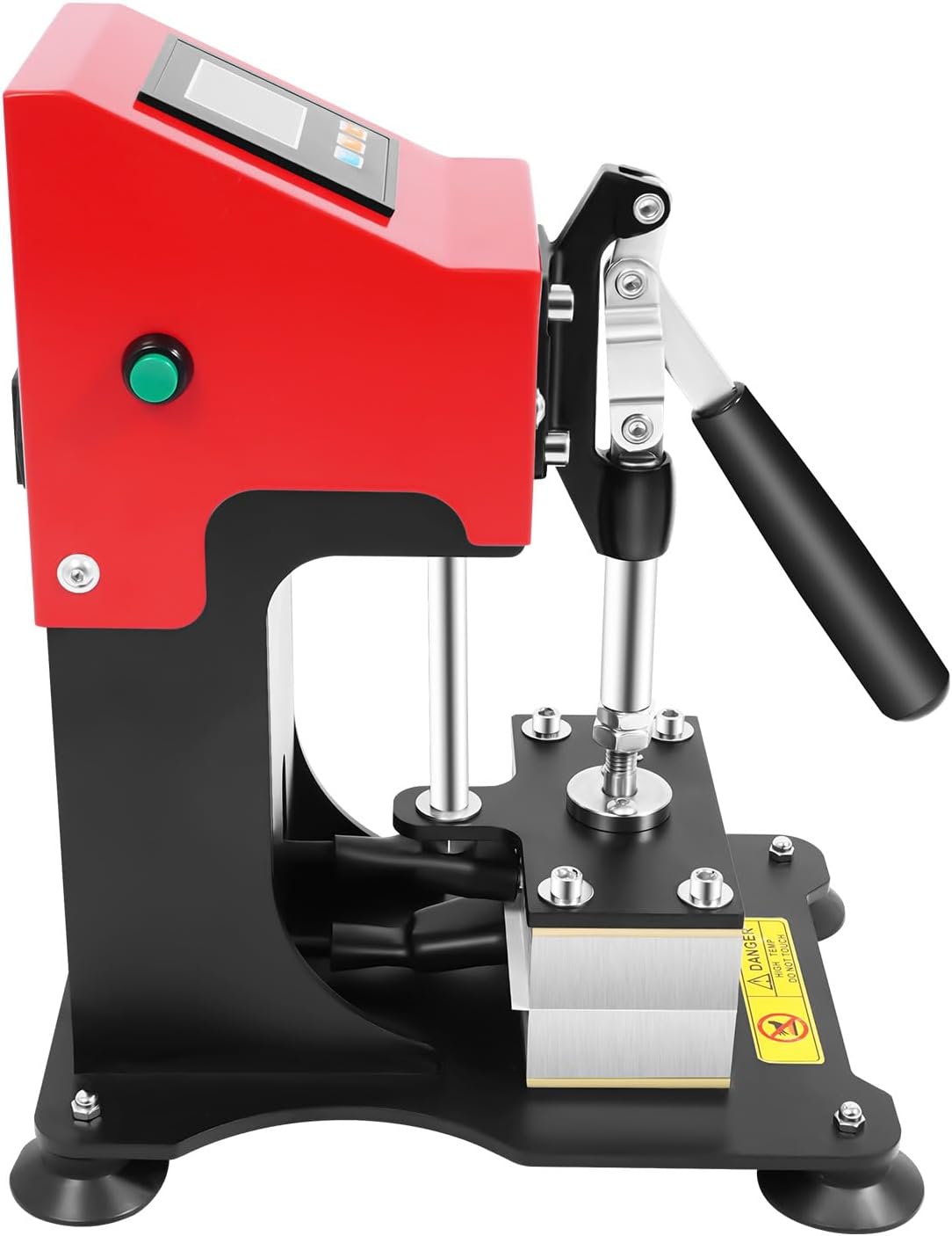 Máquina de Termofijado 900W para Camisetas, Área 6x12cm con Control Digital