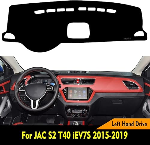 Miniatura 2 de Tapete para tablero de salpicadero de automóvil, compatible con JAC S2 T40 iEV7S 2015 2016 2017 2018 2019 mano izquierda