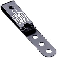 Vista 16 de HolsterSmith - Clip universal de metal para cinturón para hacer fundas, modelo 5, (3 agujeros), color negro táctico