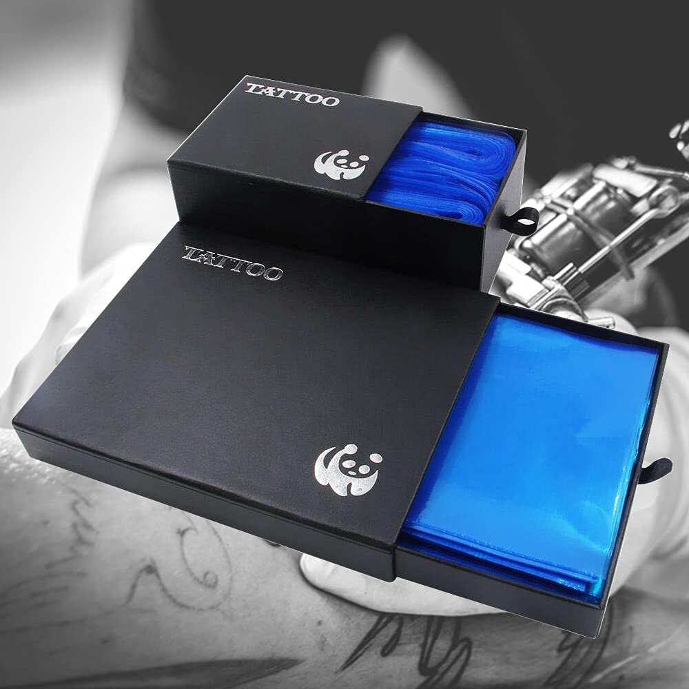 Tattoo Clip Cord Covers Machine Bags, CINRA Disposable 100pcs Tattoo Clip Cord Sleeves and 200pcs Tattoo Machine Bags Covers Set Tattoo for Tattoo Machine Clip Cord Supplies : Beauty & Personal Care
